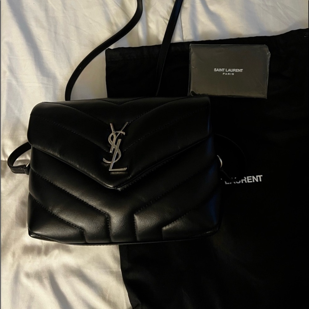 Saint Laurent toy Loulou quilted leather crossbody